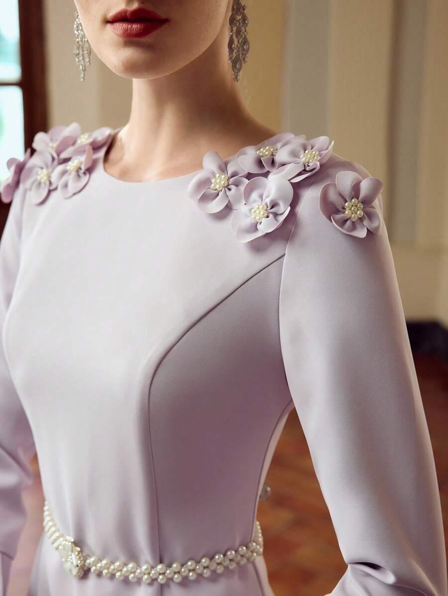 ELEGANCKA SUKIENKA MIDI DEKOLT PROSTY FASON 
