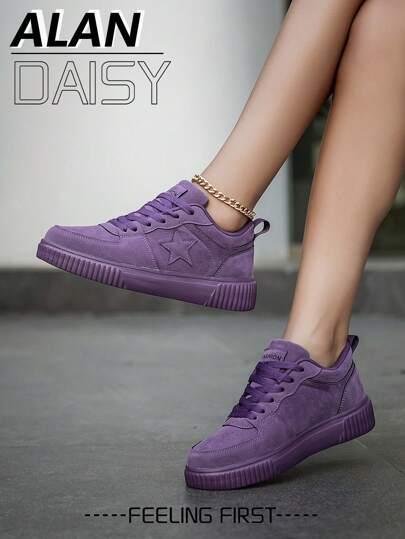 FIOLETOWE BUTY SPORTOWE 