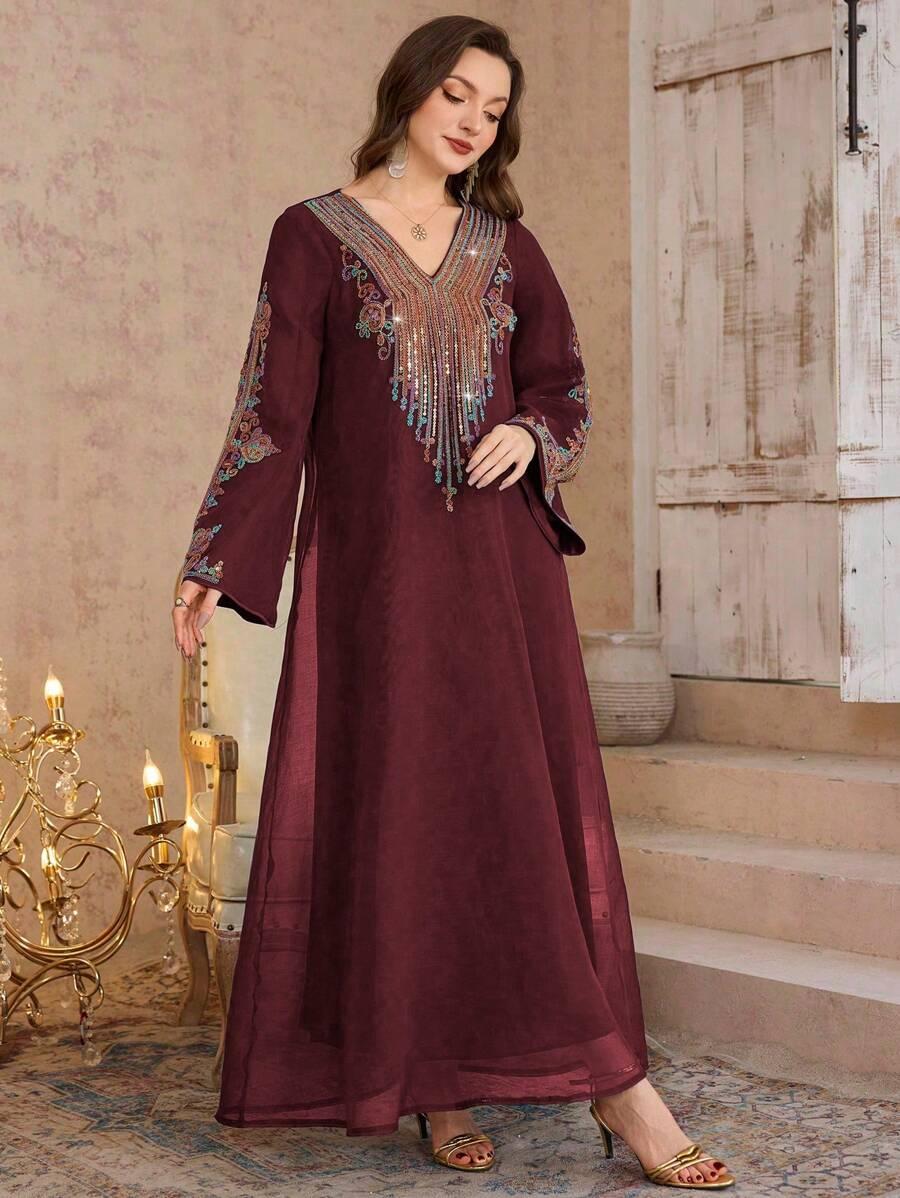 SUKIENKA MAXI OVERSIZE