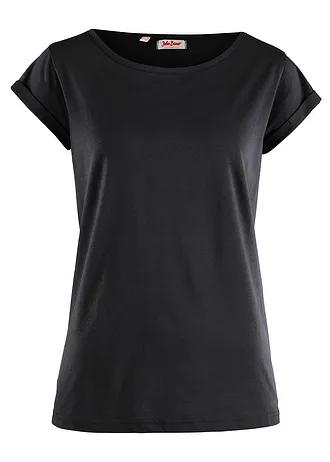 CZARNY KLASYCZNY T-SHIRT