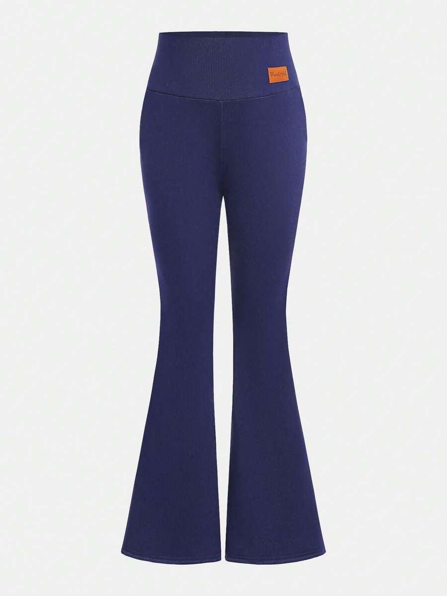 ocieplane legginsy dzwony 2 pack