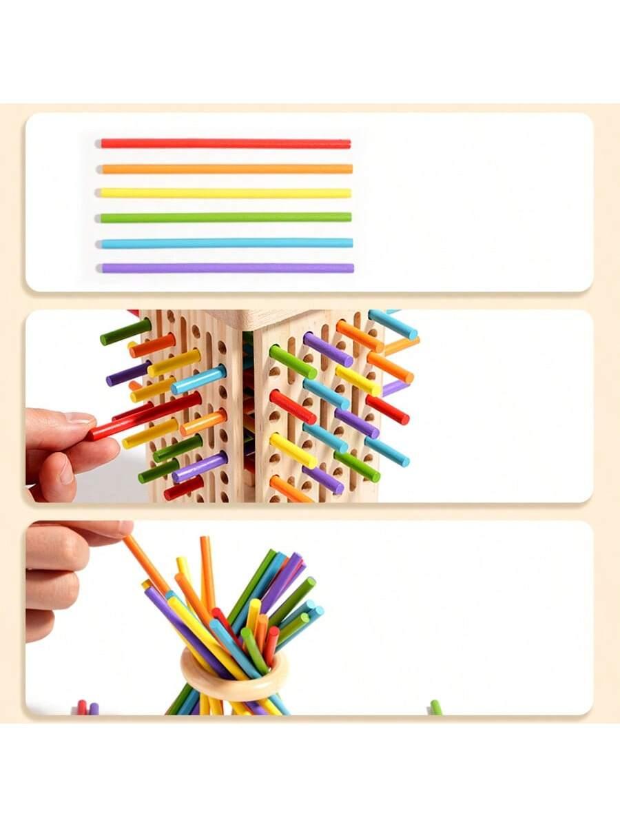 DREWNIANA ZABAWKA EDUKACYJNA
