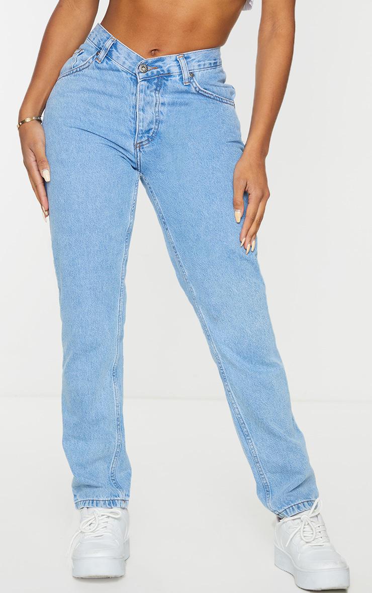 spodnie jeans proste nogawki