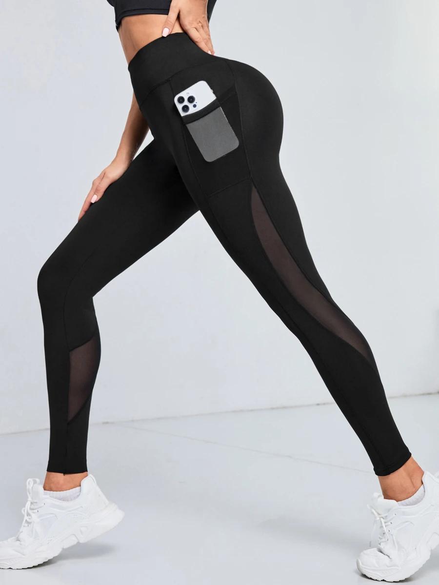 CZARNE LEGGINSY wysoki stan