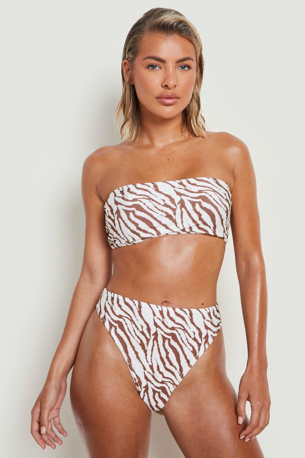 TOP OD BIKINI TUBA W ZWIERZĘCY WZÓR