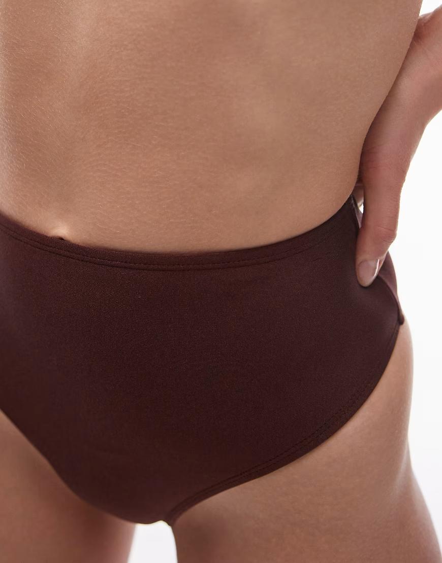 BRĄZOWY DÓŁ OD BIKINI