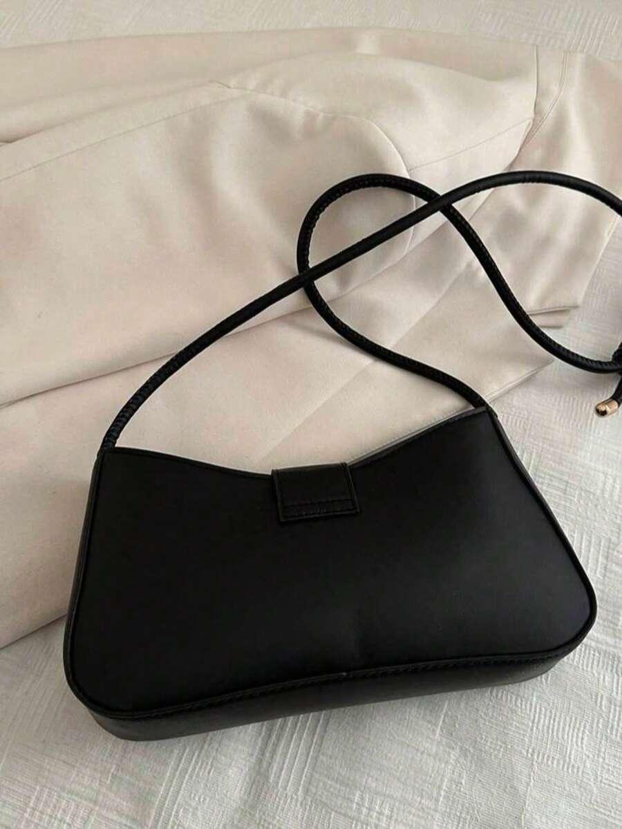 ELEGANCKA MAŁA TOREBKA Z OZDOBNYM DETALEM
