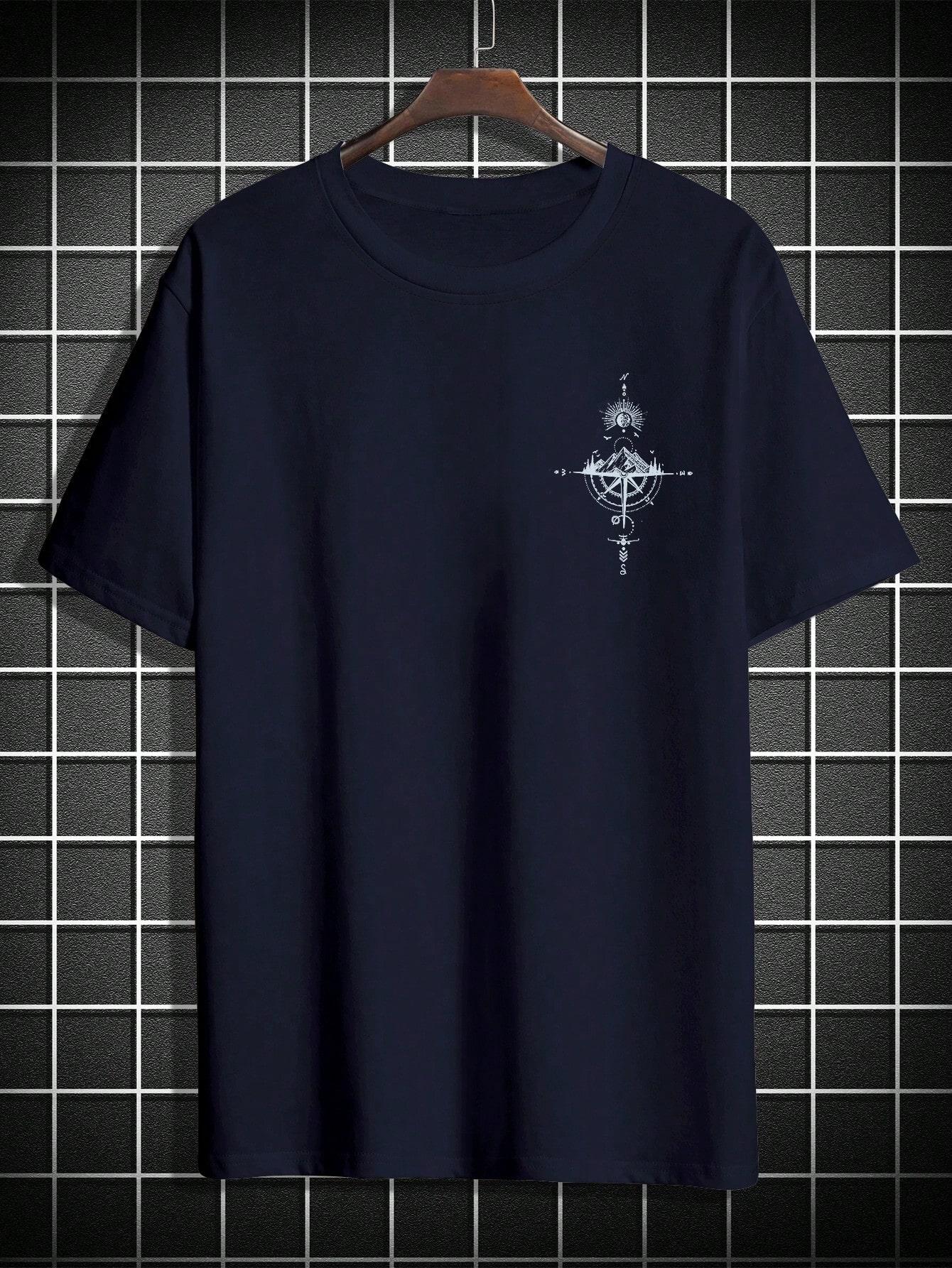 T-SHIRT MĘSKI Z NADRUKIEM