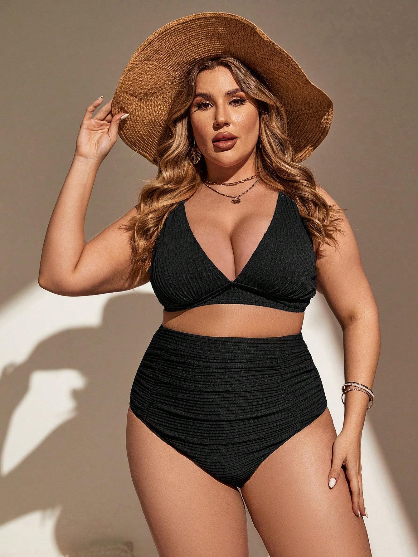 czarny dół od bikini