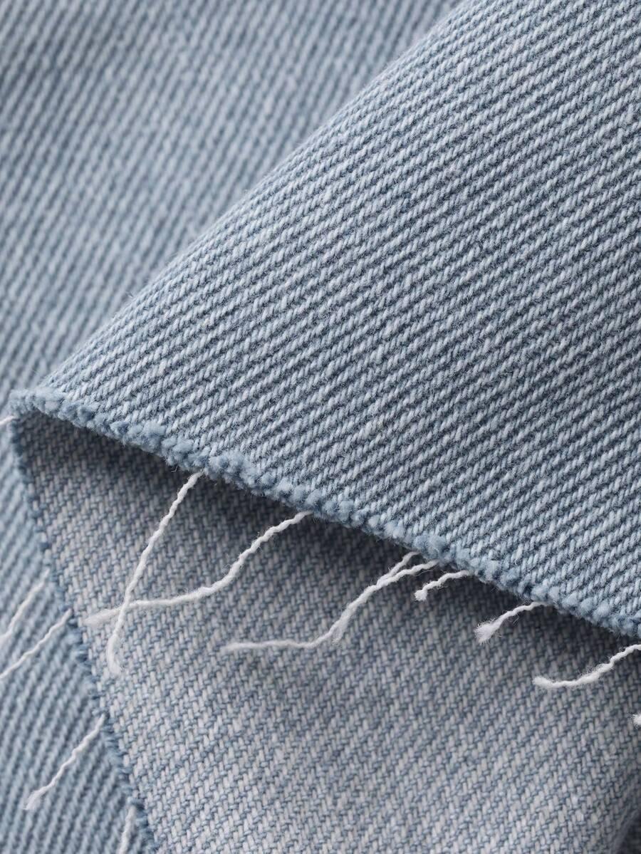 krótkie spodenki jeans