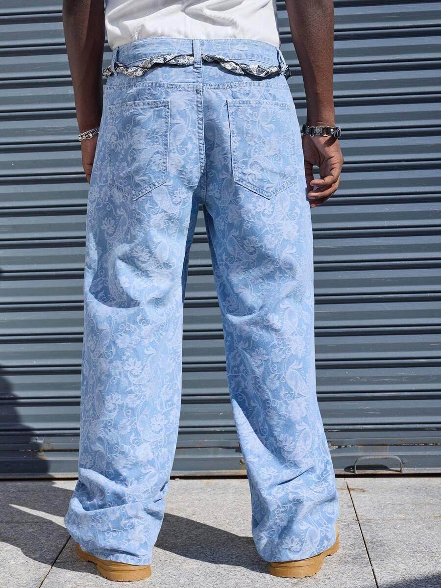 MĘSKIE JEANSY CASUAL WZÓR