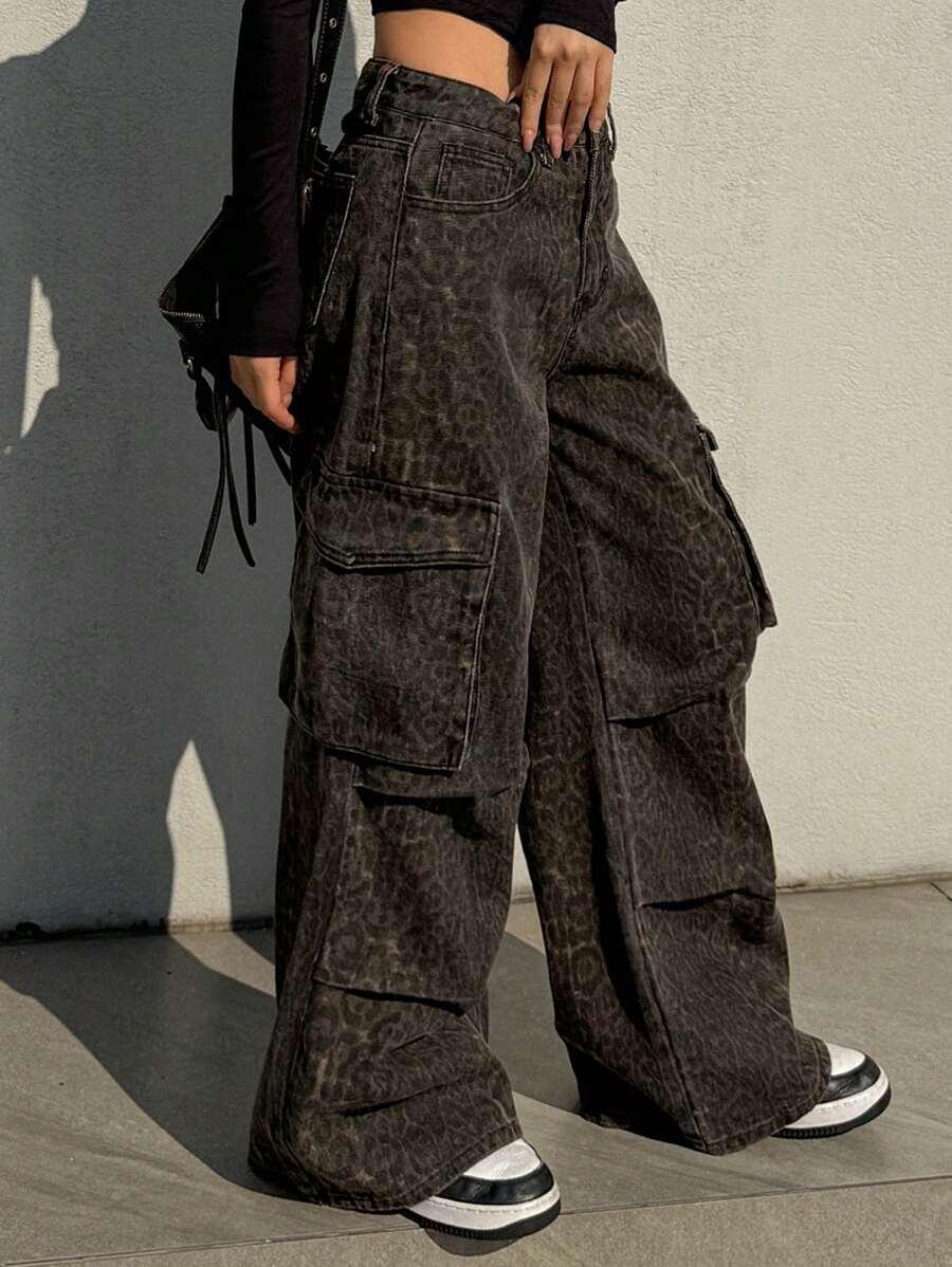 SPODNIE ANIMAL PRINT 