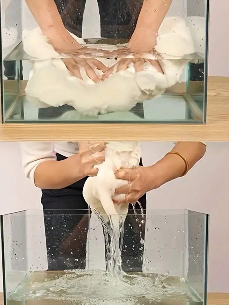 MIĘKKI DYWAN BIAŁY 