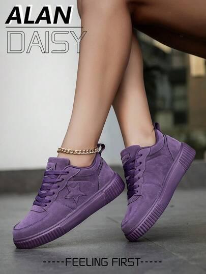 FIOLETOWE BUTY SPORTOWE 