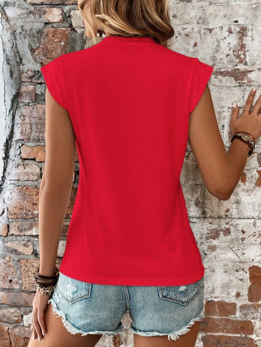 T-SHIRT Z KRÓTKIM RĘKAWEM