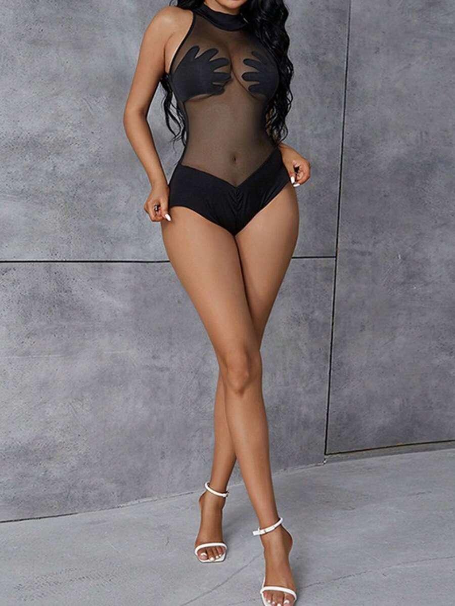 CZARNE BODY SIATECZKA