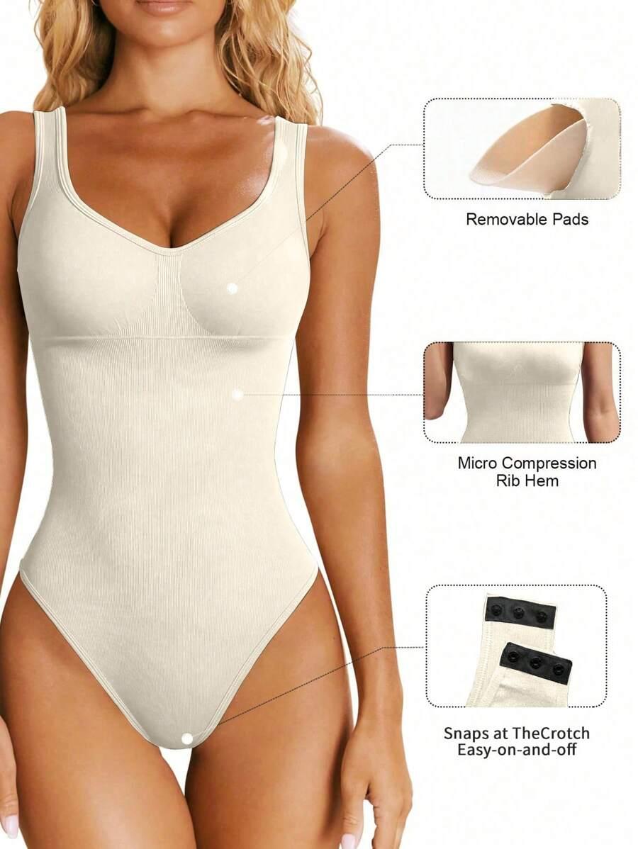 BEŻOWE BODY MODELUJĄCE 