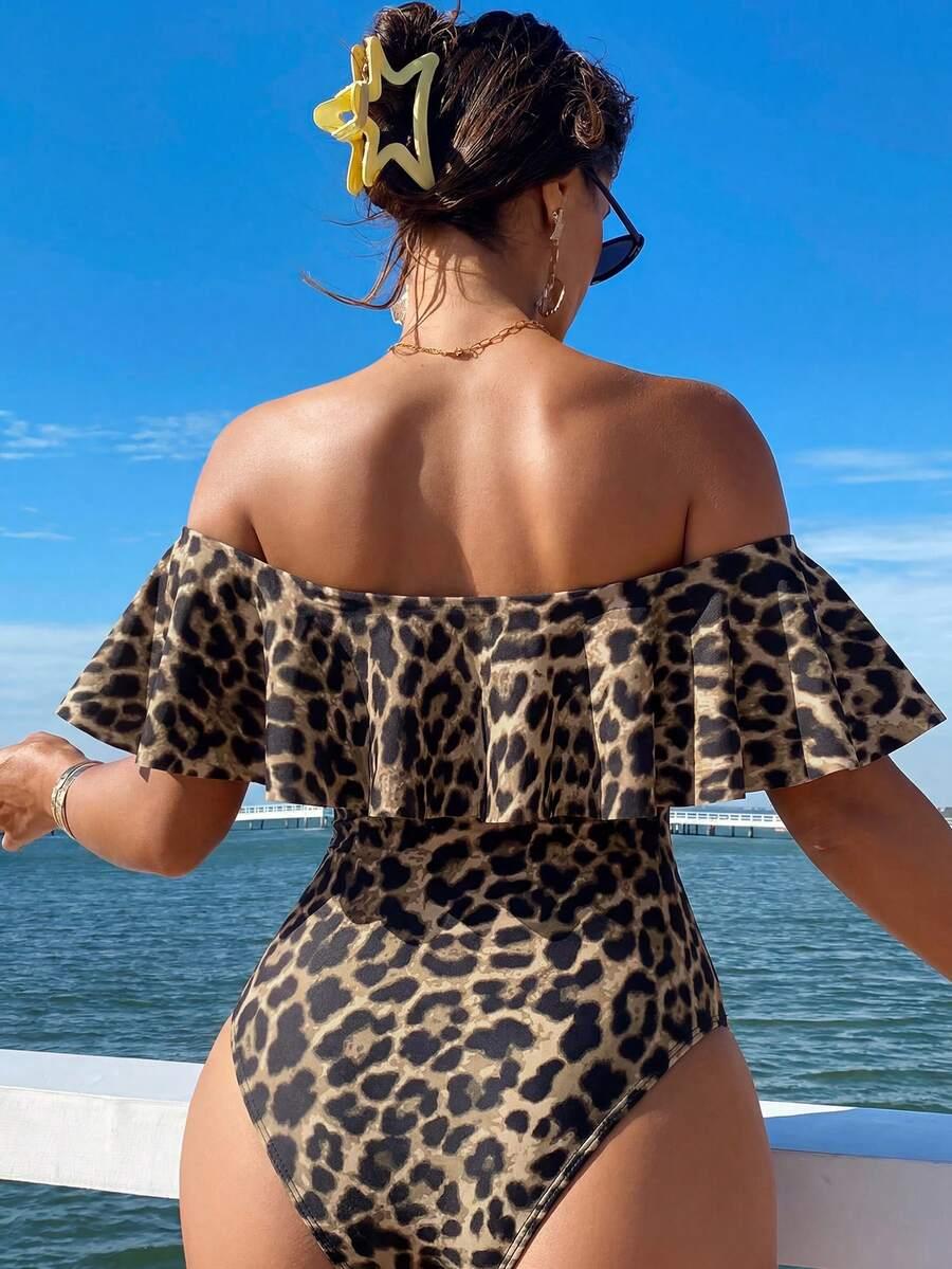 JEDNOCZĘŚCIOWY STRÓJ KĄPIELOWY ANIMAL PRINT