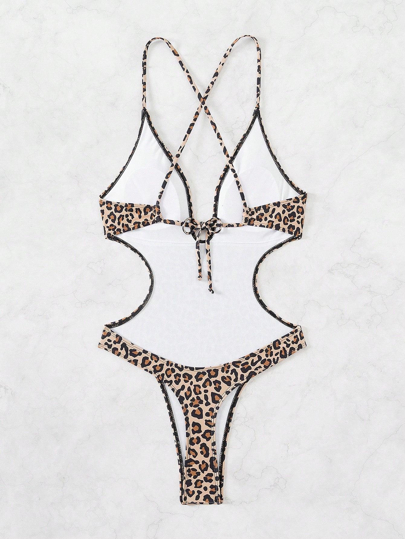 JEDNOCZĘŚCIOWY STRÓJ KĄPIELOWY ANIMAL PRINT
