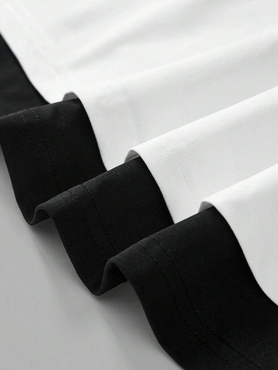T-SHIRT OKRĄGŁY DEKOLT 2-PACK