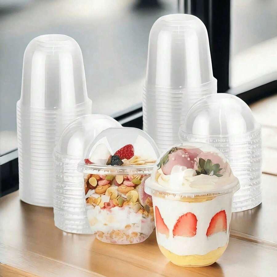  PRZEZROCZYSTY PLASTIKOWY KUBEK 10 PACK