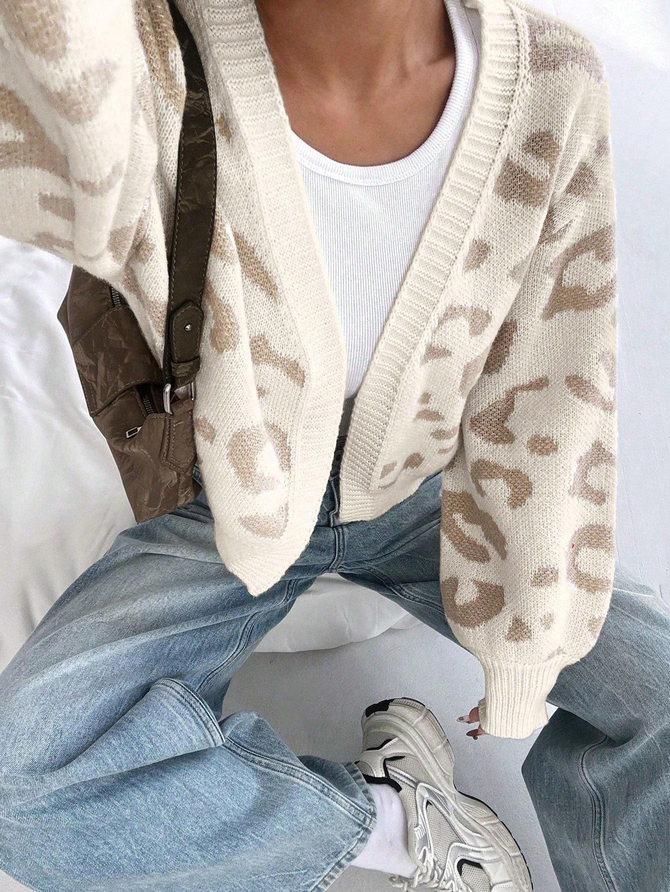 SWETER ANIMAL PRINT