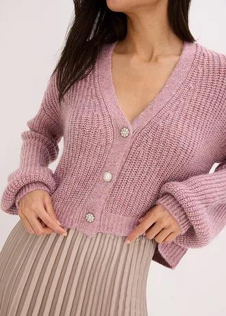 SWETER DAMSKI ROZPINANY OVERSIZE Z DŁUGIM RĘKAWEM
