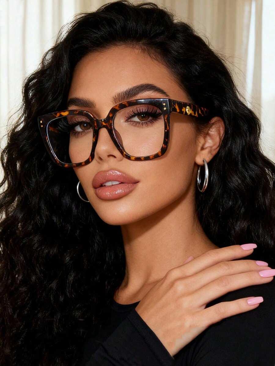 okulary animal print 