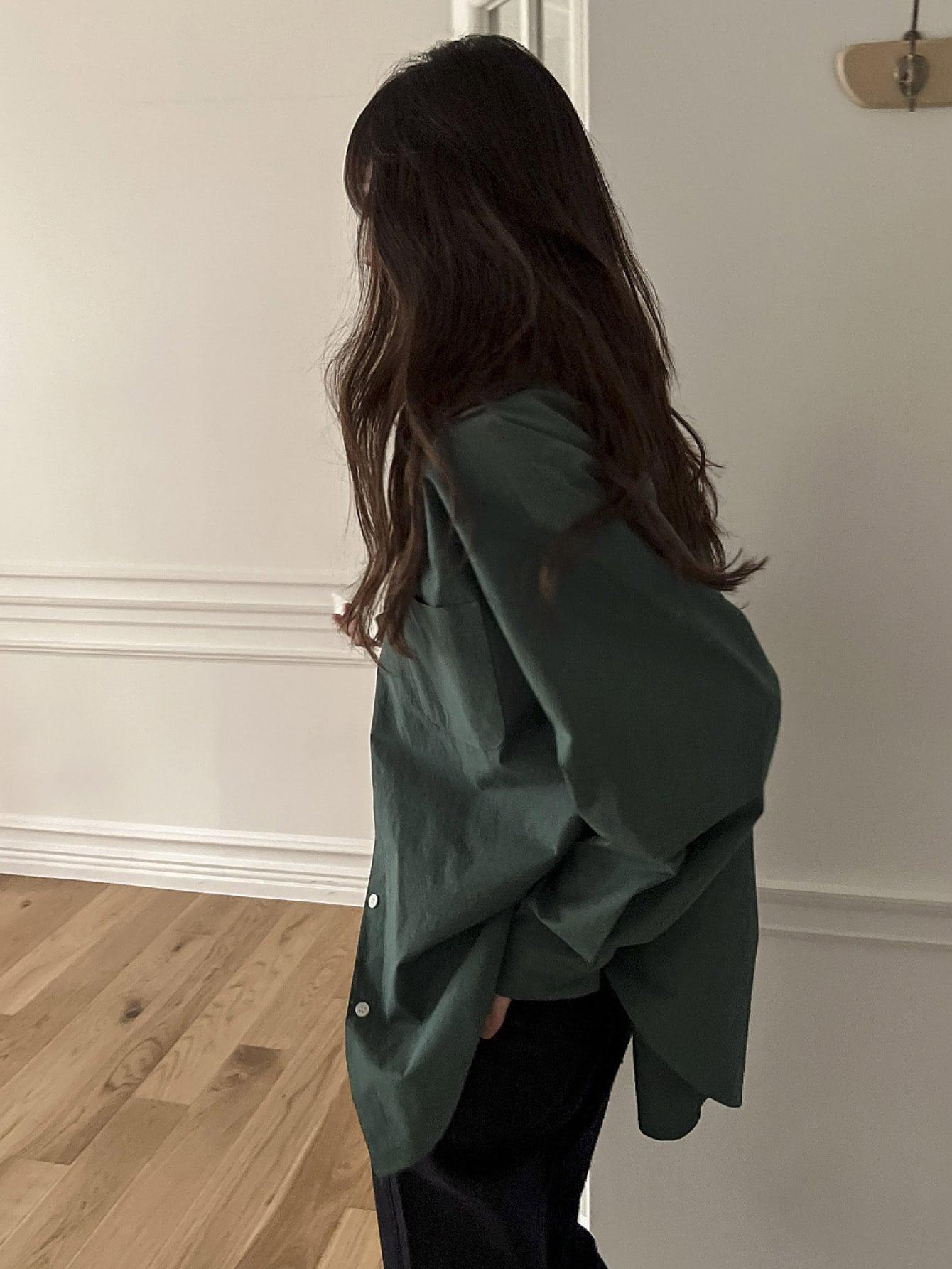 ZIELONA KOSZULA CASUAL 