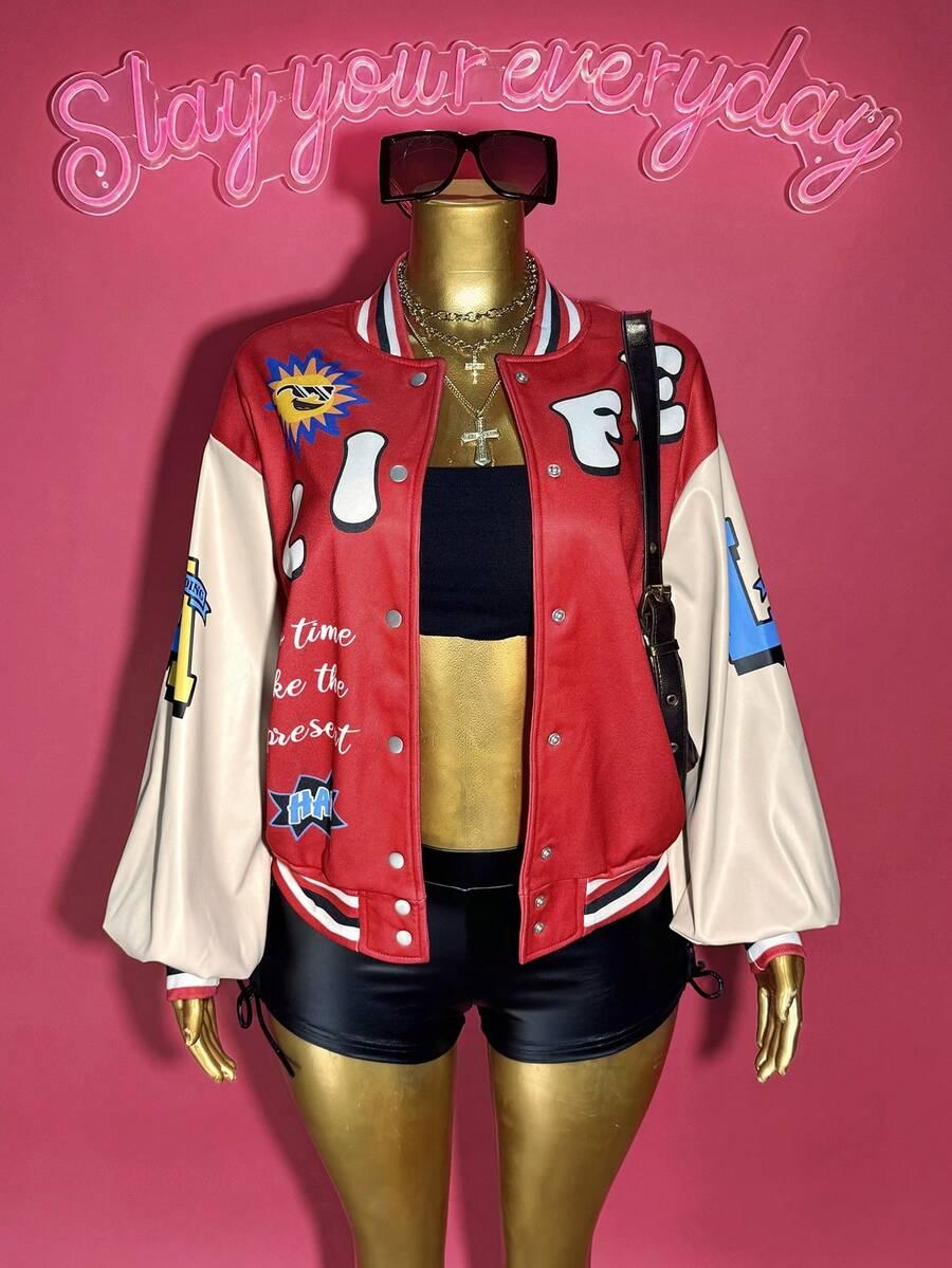 BLUZA Z NADRUKIEM
