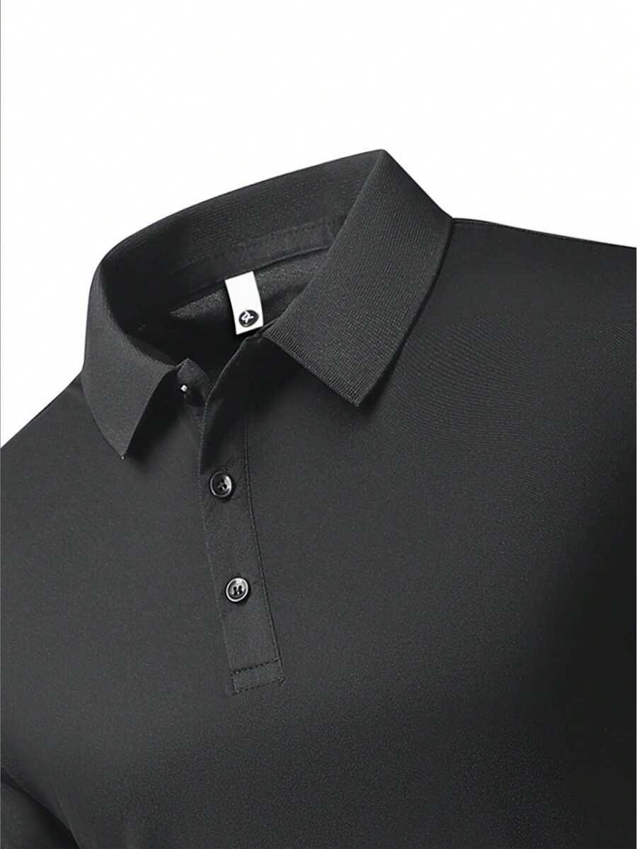 CZARNA KOSZULKA POLO