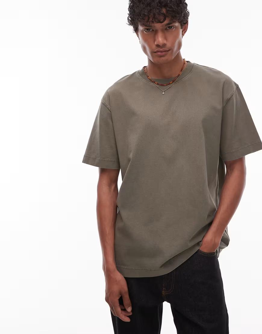 zielony t-shirt basic