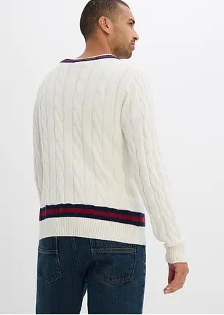 SWETER Z CIENKIEJ DZIANINY