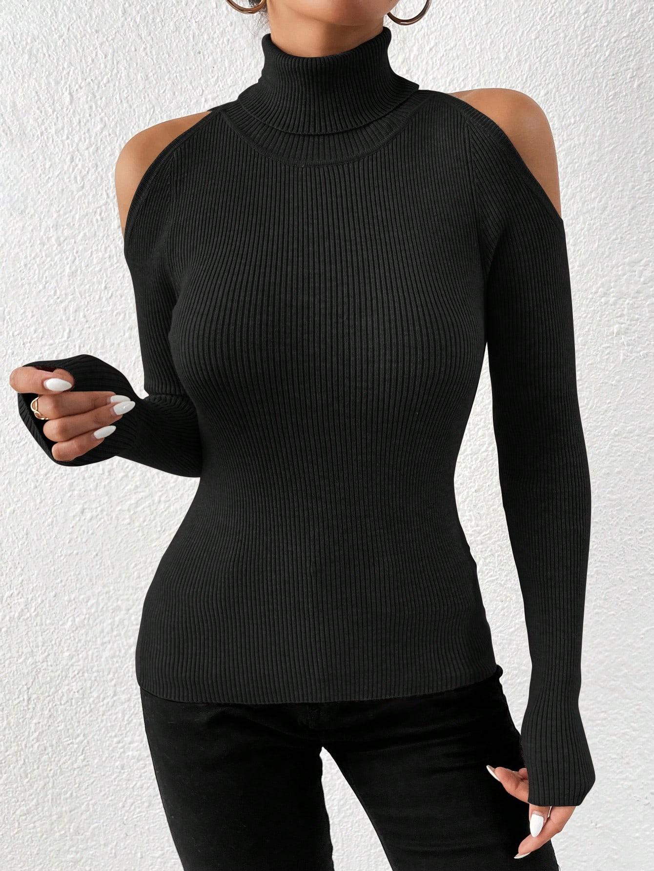 CZARNY SWETER GOLF