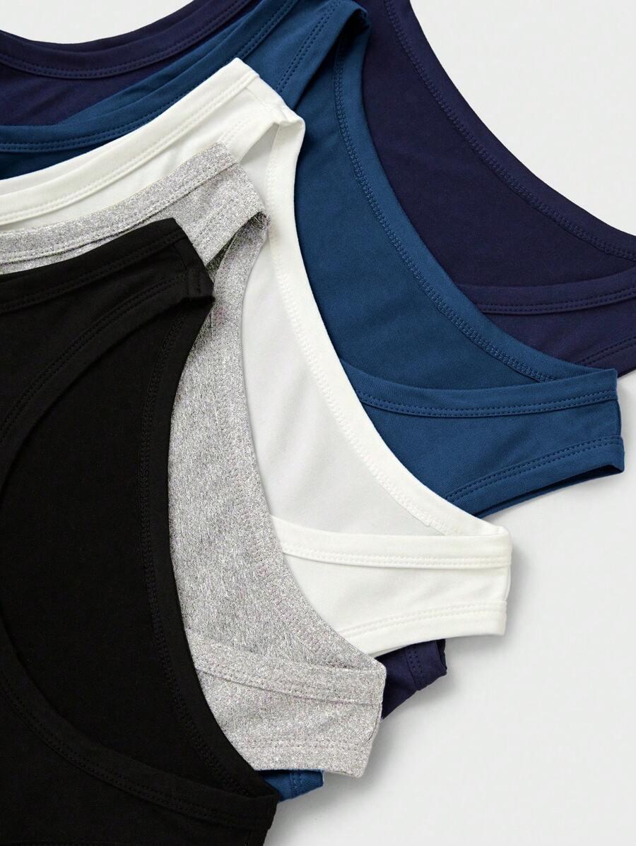 podkoszulki basic 5-pack