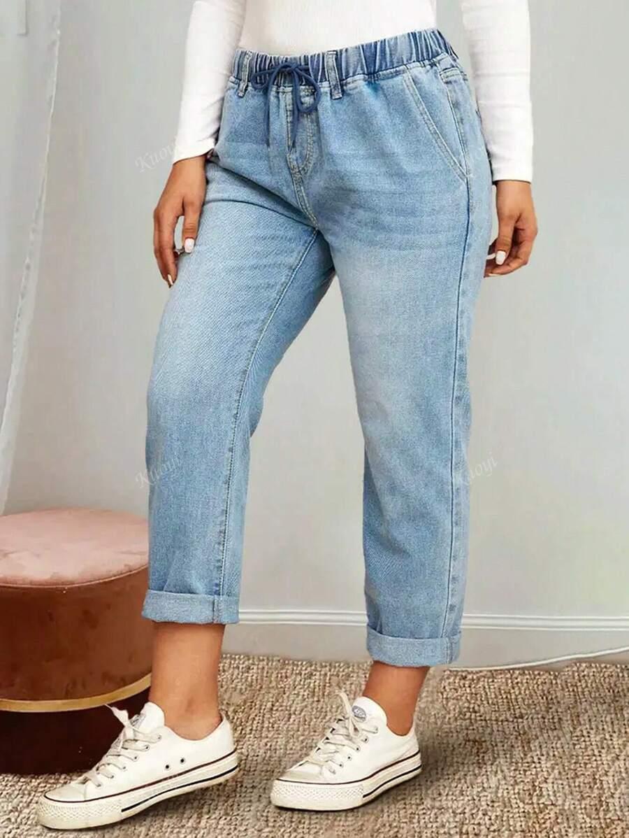 NIEBIESKIE SPODNIE JEANS