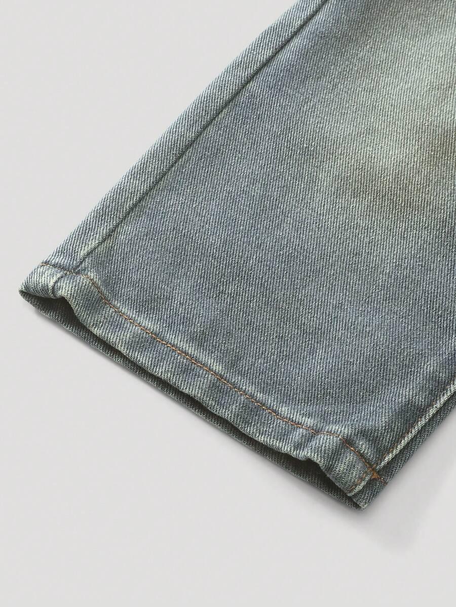 SPODNIE JEANS PROSTA NOGAWKA