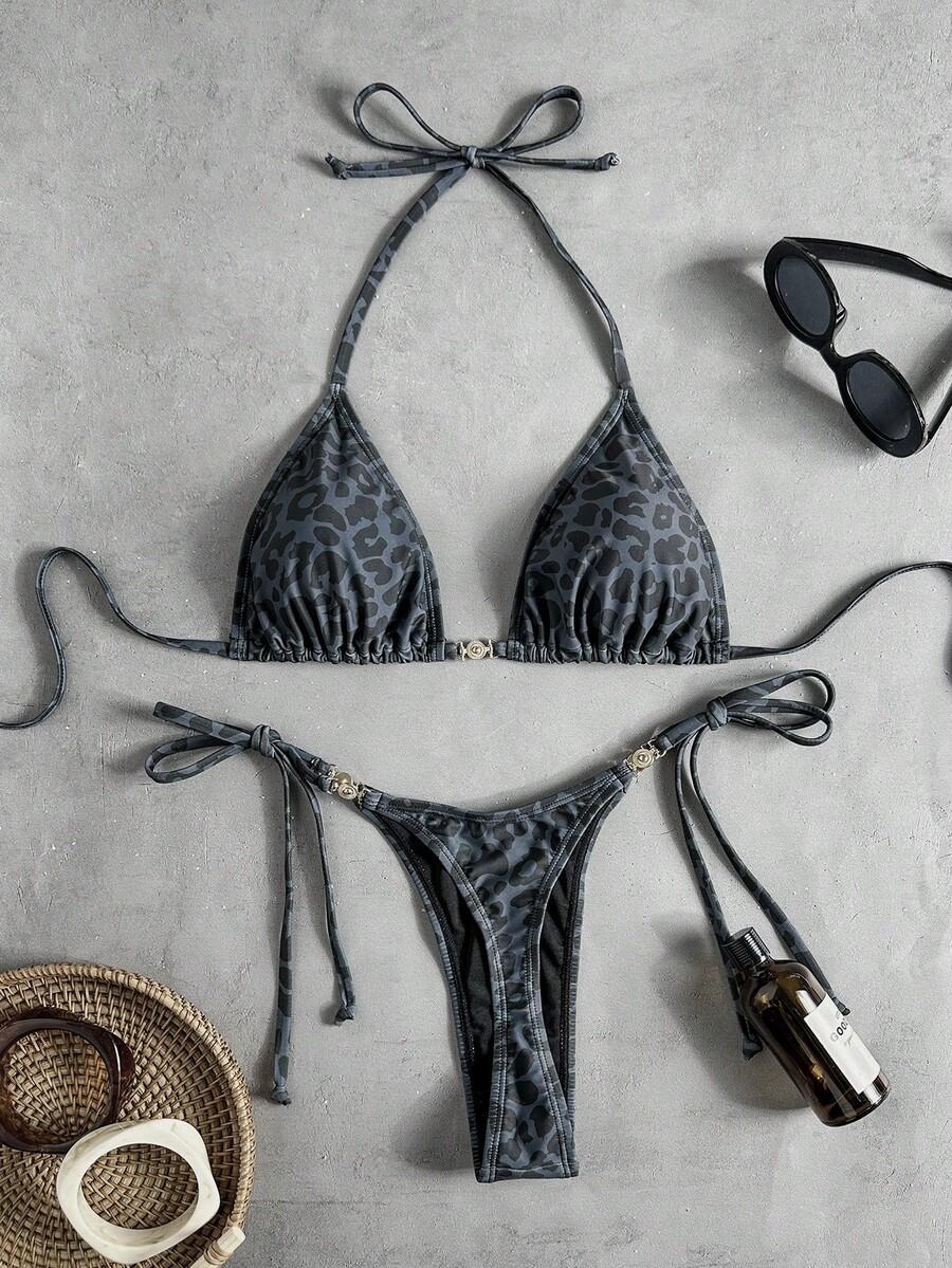 GÓRA OD BIKINI W ZWIERZĘCY WZÓR