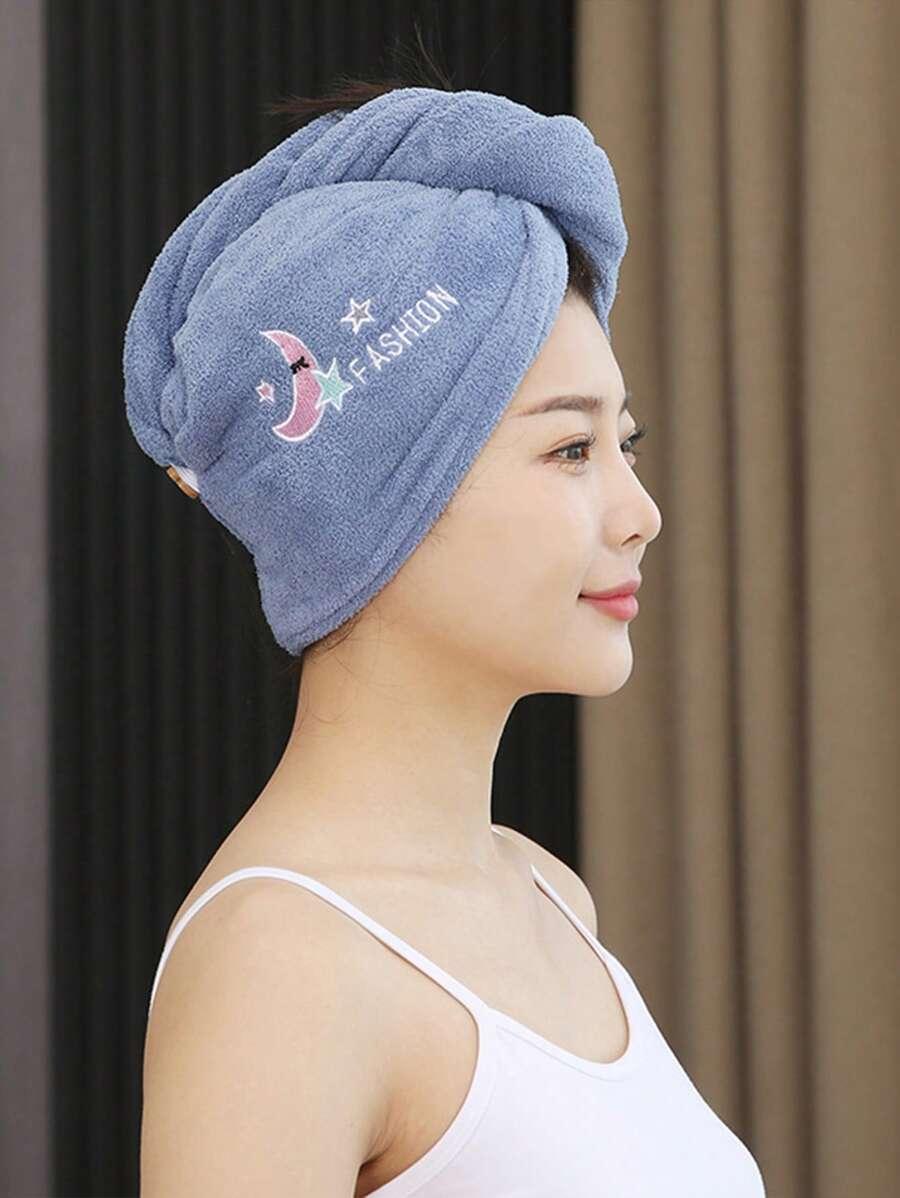 niebieski turban na głowę