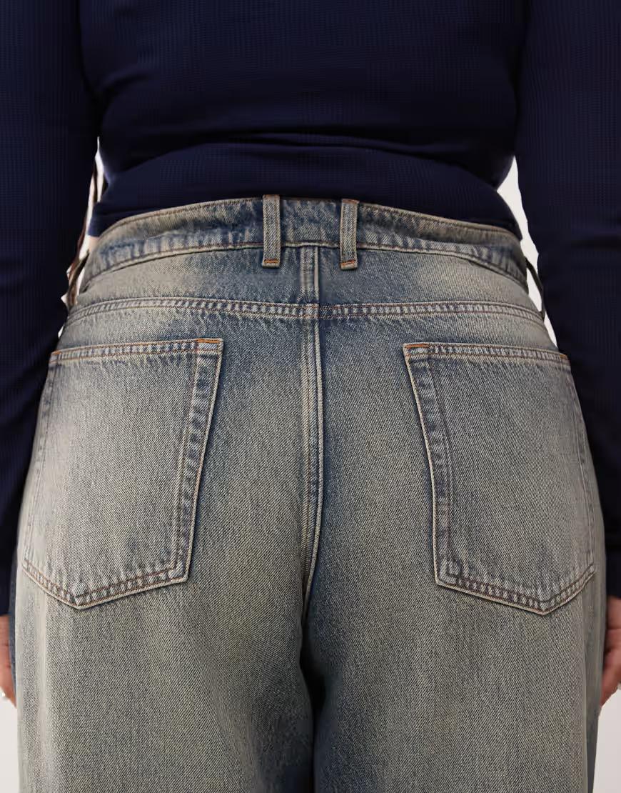 NIEBIESKIE SPODNIE JEANS