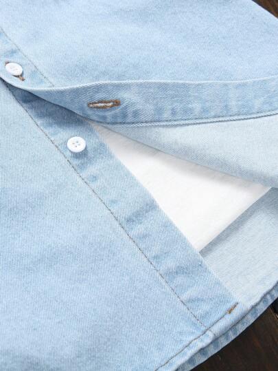 niebieska koszula jeans