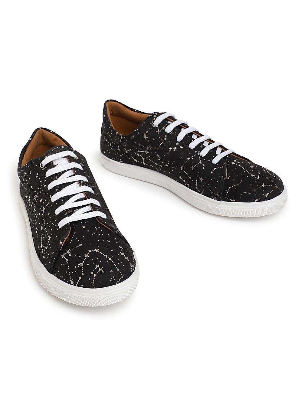 SKÓRZANE CZARNE BUTY PRINT T72-2208K-Y0