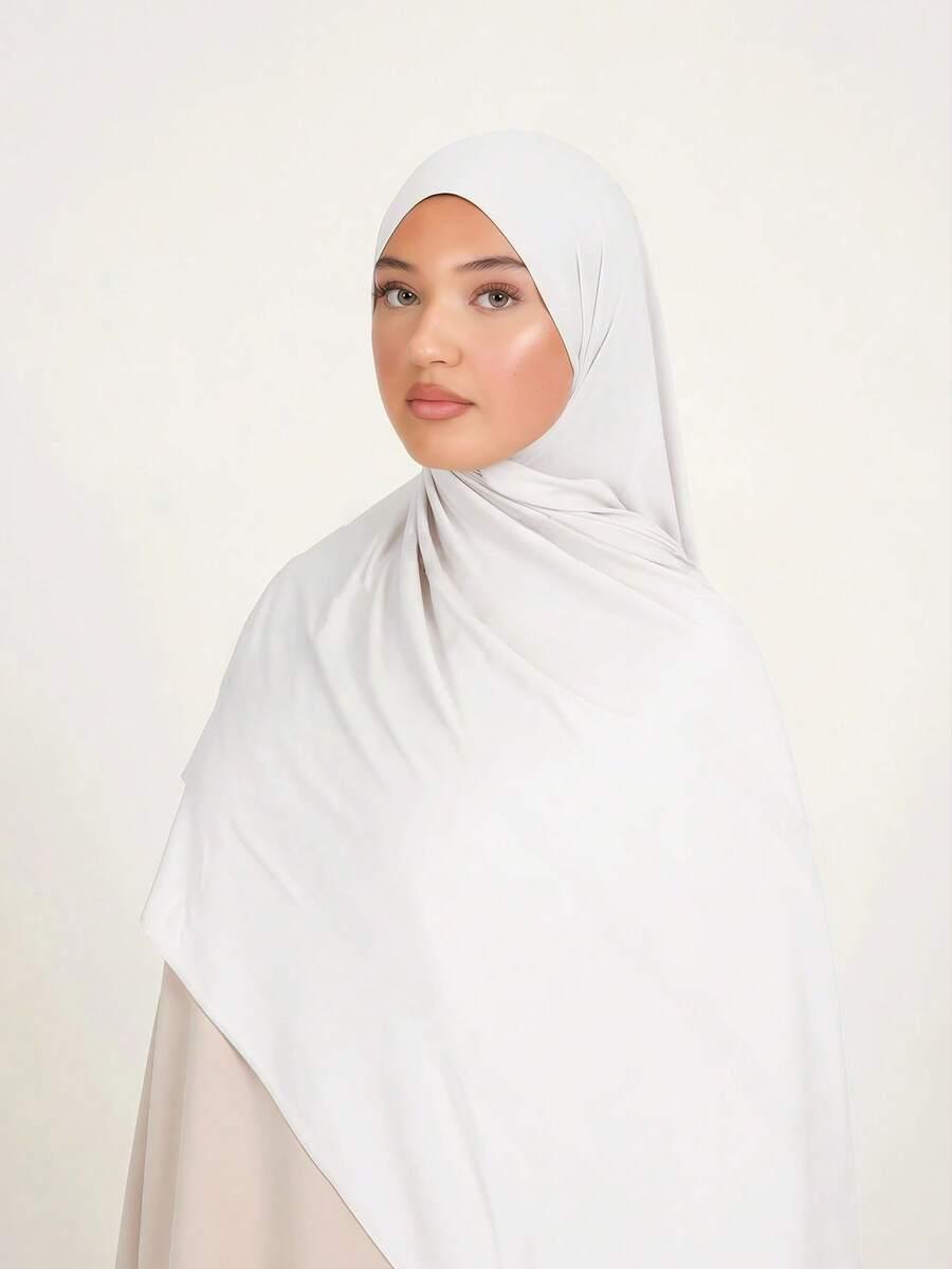 BIAŁA CHUSTA HIDŻAB