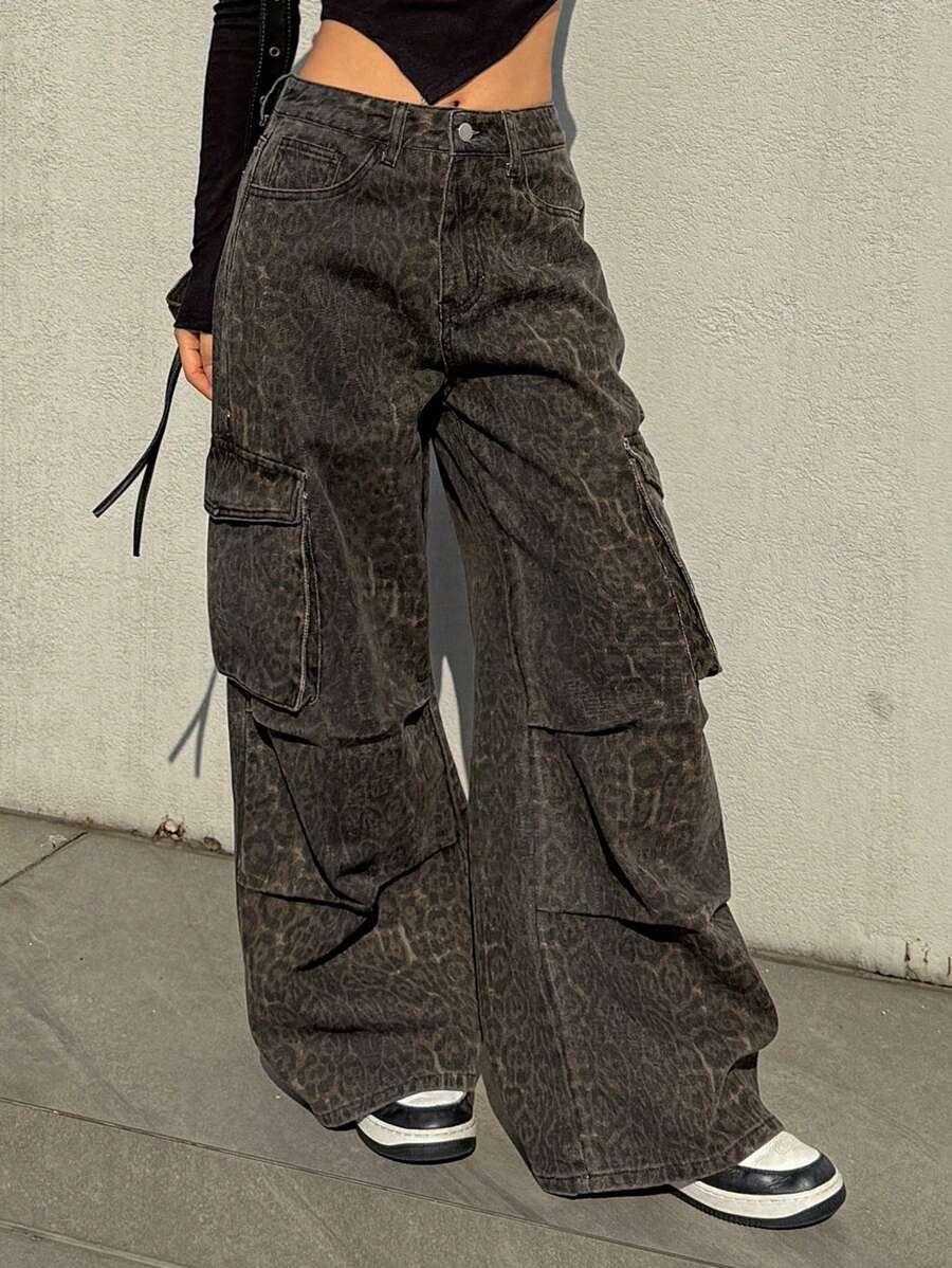 SPODNIE ANIMAL PRINT 