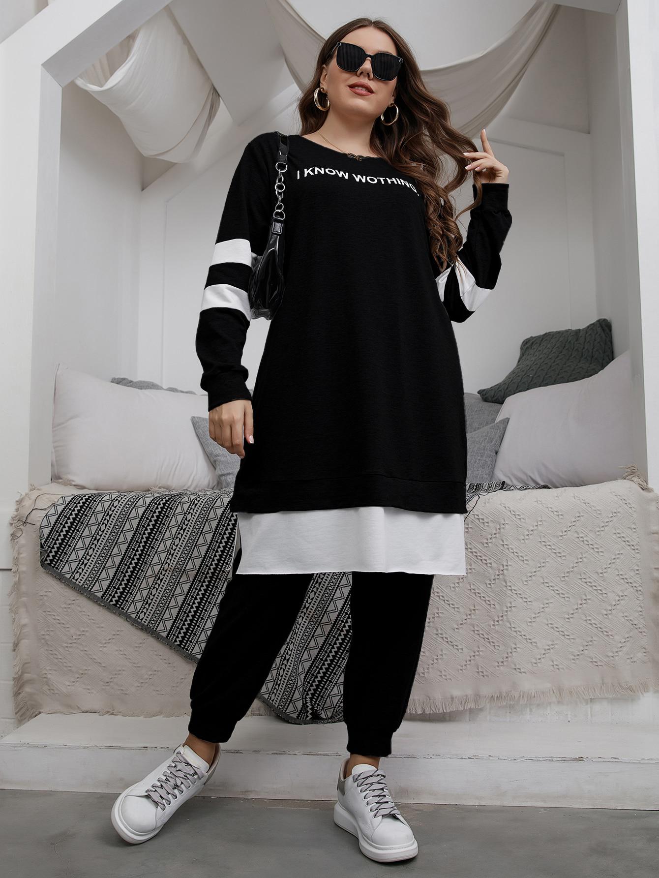 KOMPLET DRESOWY spodnie bluza