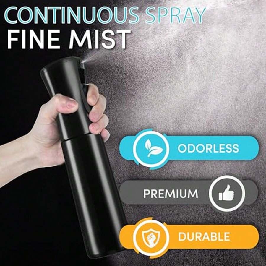 czarna butelka atomizer 