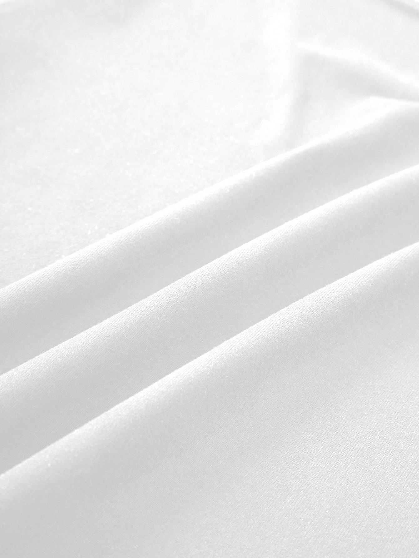 BIAŁA BLUZKA DŁUGI RĘKAW