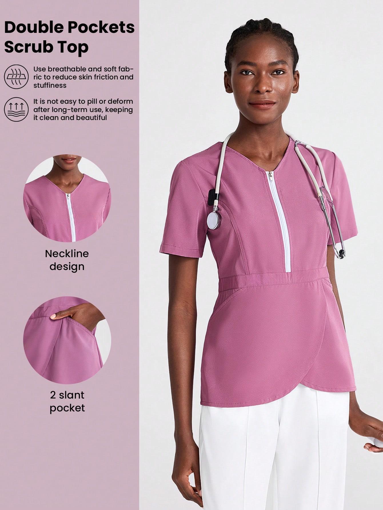 BLUZKA UNIFORM DAMSKA DEKOLT V 