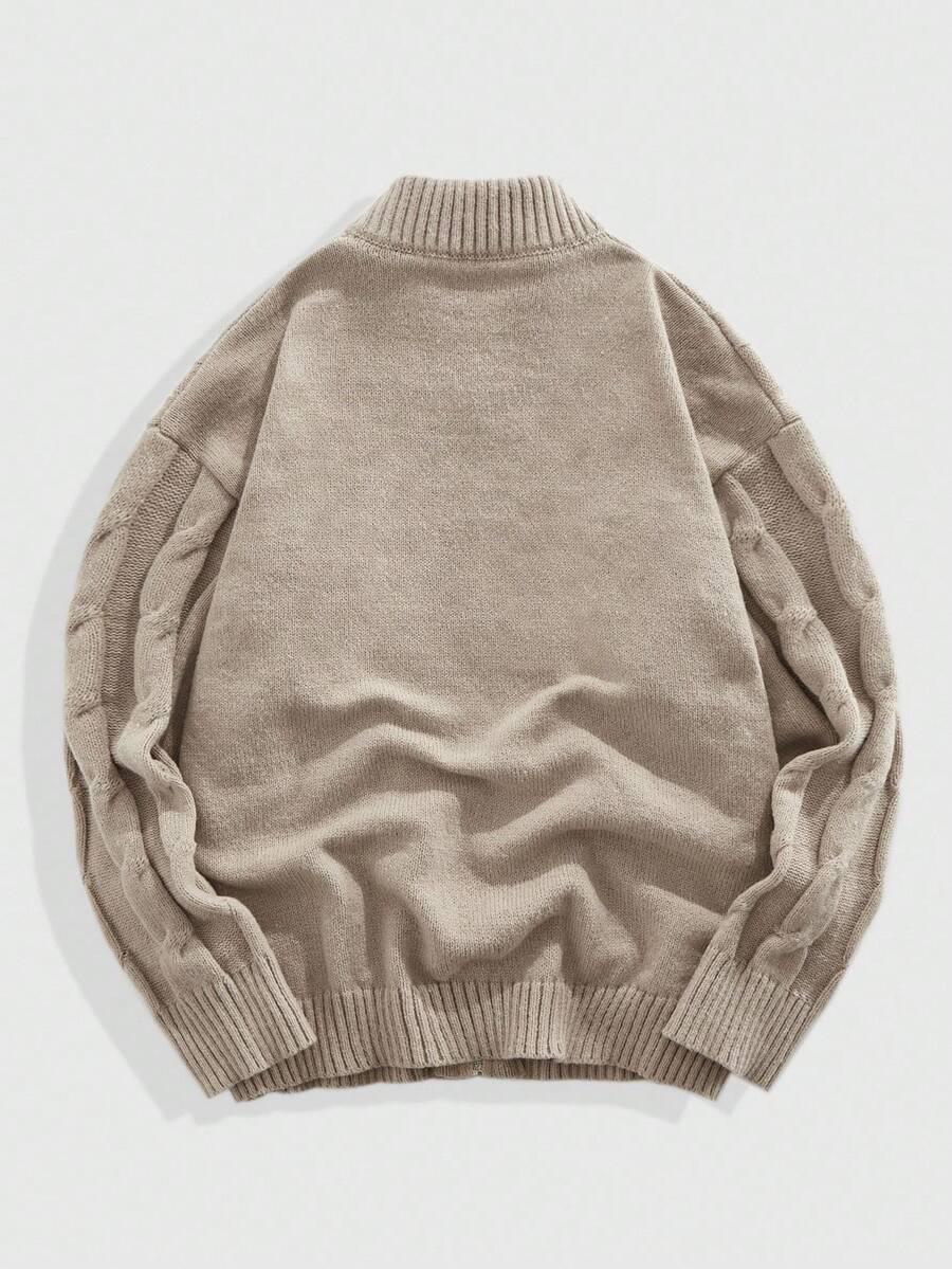 ROZPINANY SWETER MĘSKI