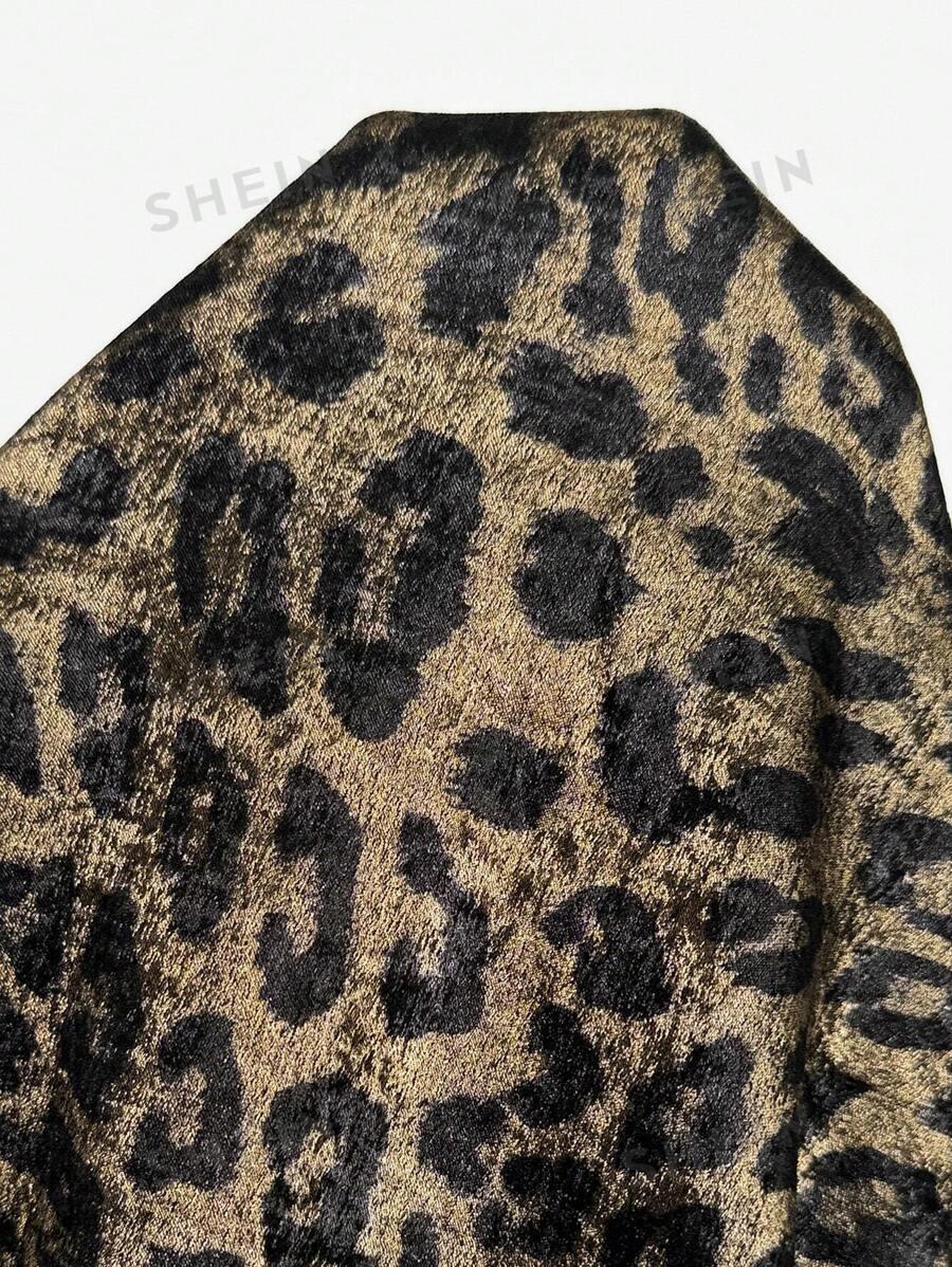 bluzka bez rękawów animal print